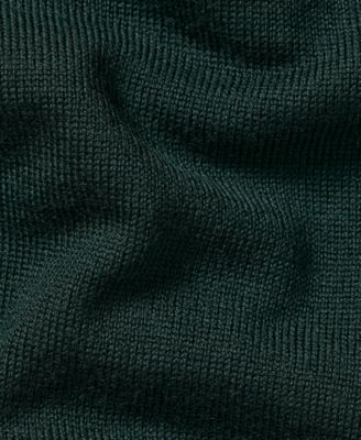 Men's Long Sleeve Quarter-Zip Merino Wool Sweater