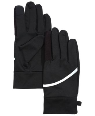 Men's Reflective Stripe Gloves, Macy's Exclusive