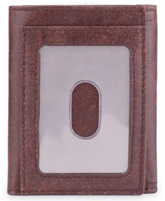 Men's Crackle Tri-Fold Wallet