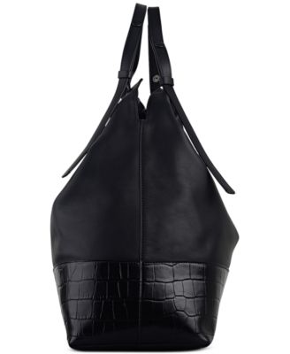 The Portobello Large Leather Drawstring Shoulder Bag