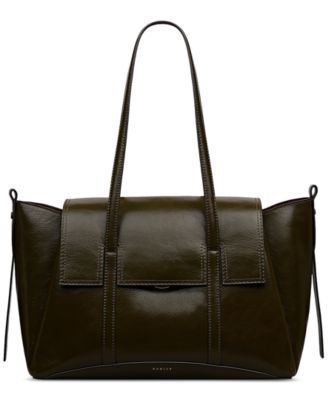 Radley London - The Chancery High Shine Large Leather Flapover Shoulder Bag