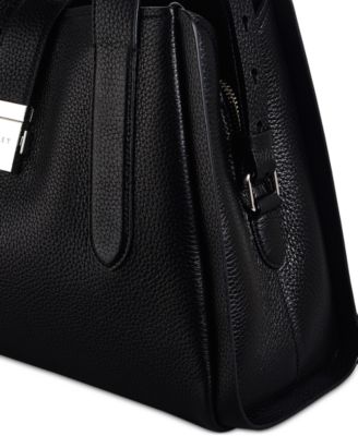 Sloane Street Medium Pebble Leather Grab Bag