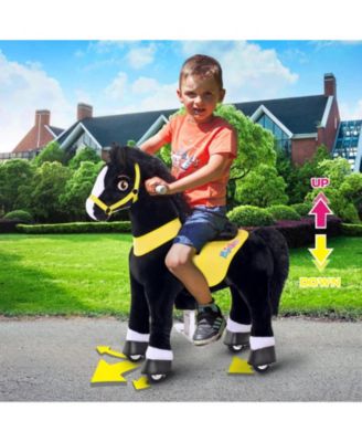 Ride-on Horse Black Model E Size 3 for 3-4 Years