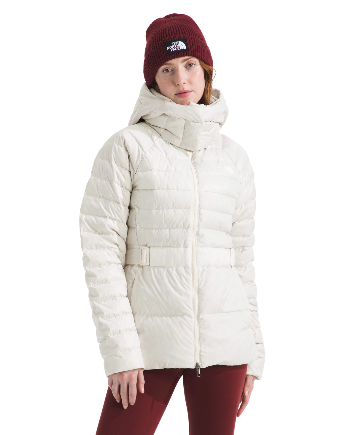 The North Face Ruby Puffer Jacket In White