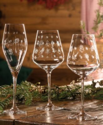 Toy's Delight Red Wine Goblet, Set of 2