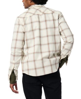 Men's Sago Regular Fit Plaid Pattern Shirt