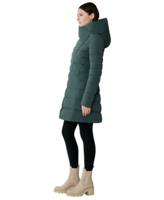 Women's Asym Zip Puffer Jacket