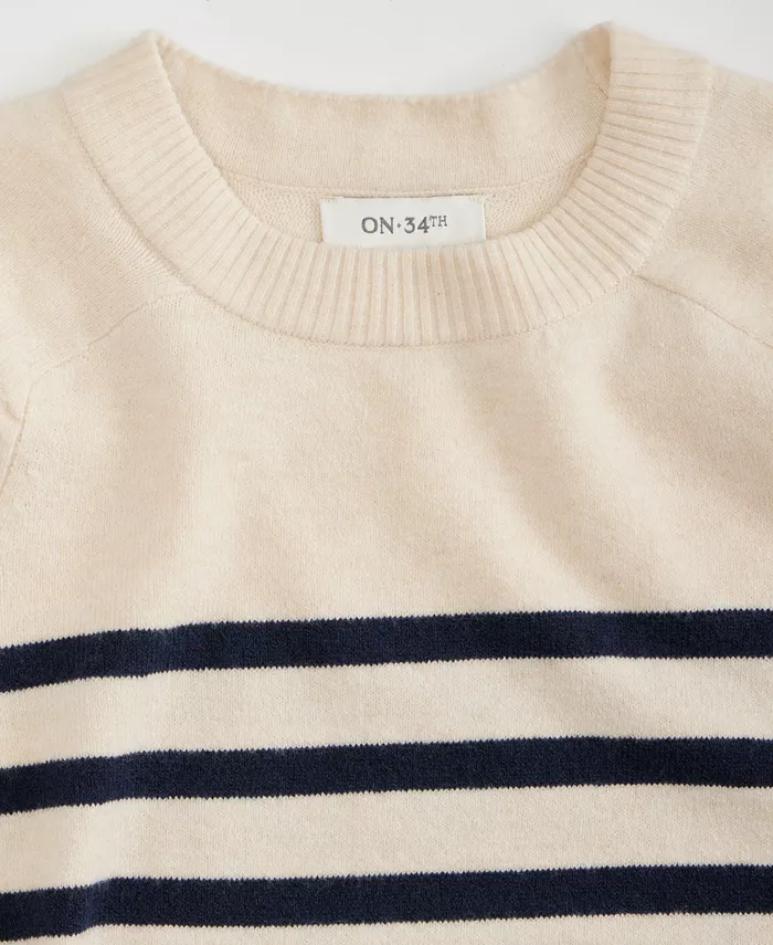Women's Saddle Short Sleeve Sweater - thumbnail 9