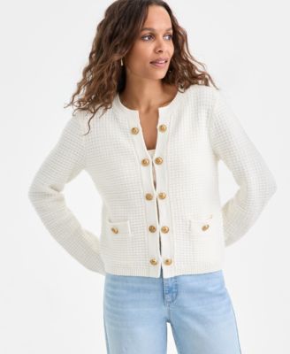 I.N.C. International Concepts - Petite Textured Cardigan