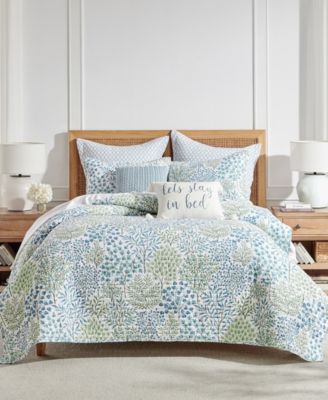 English Forest Reversible 3-Pc. Quilt Set, King/California King