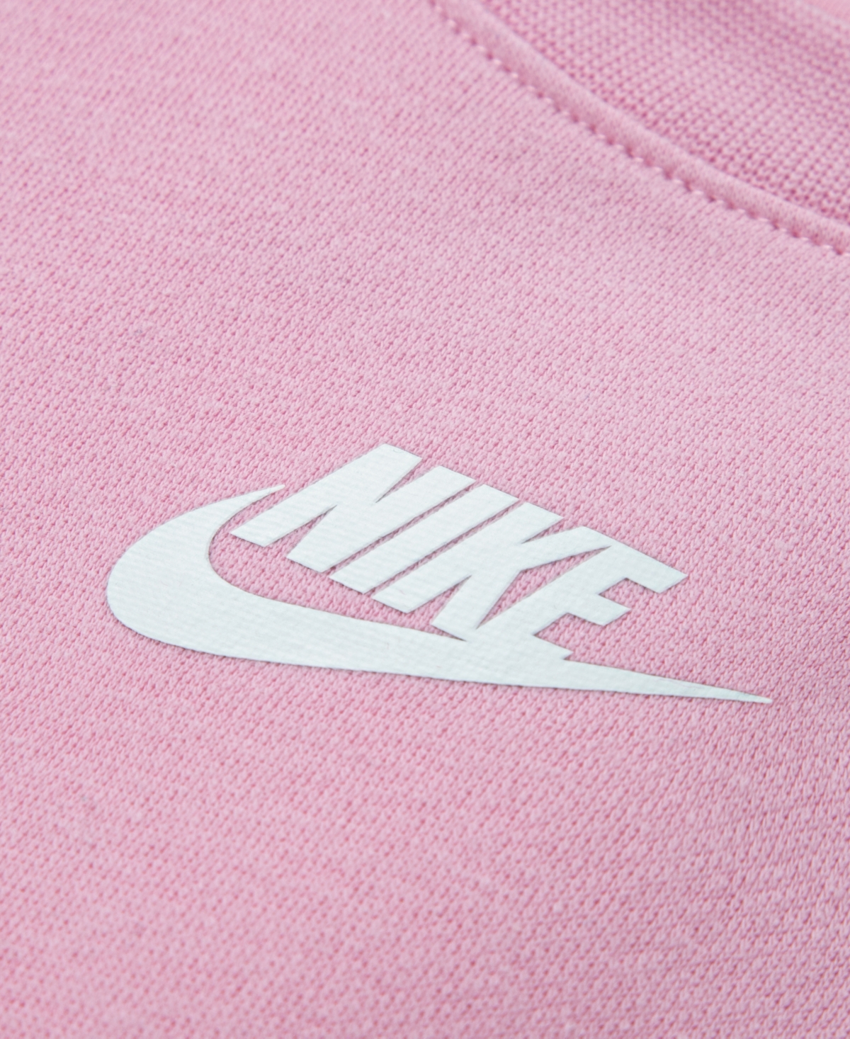 Nike Little Girls 2-piece Ruffle Crewneck Sweatshirt And Flared Legging Set In Multi