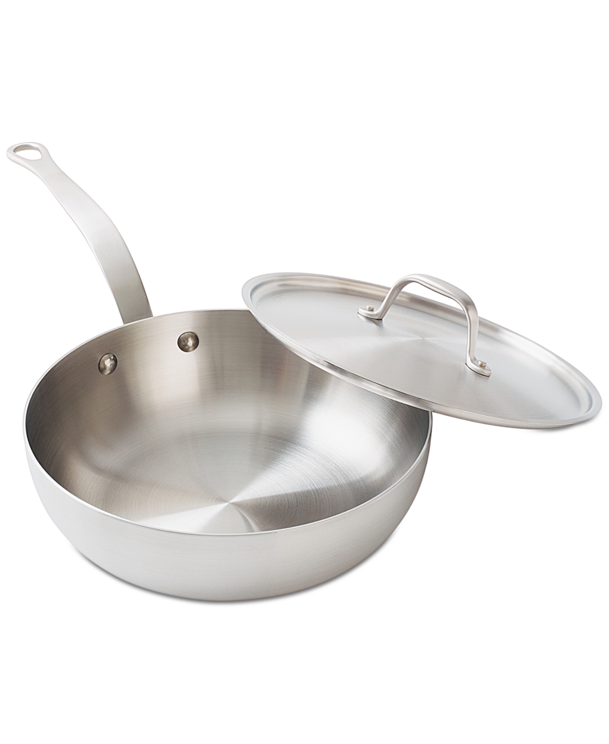 Daniel Boulud Kitchen 10-pc. Stainless Clad Cookware Set In Silver