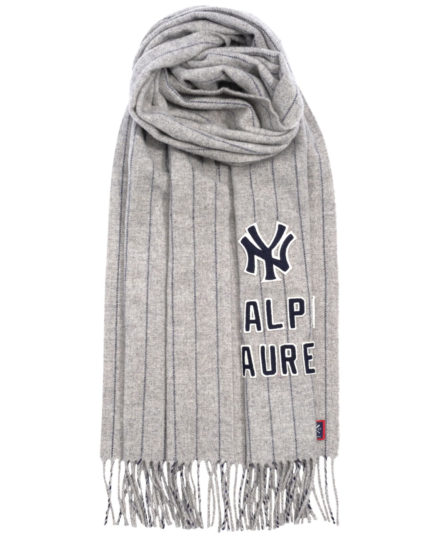 Men's Classic Pinstripe Scarf
