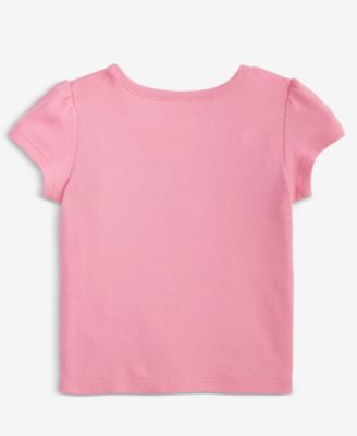 Baby Girls Short-Sleeve Heart T-Shirt, Macy's Exclusive