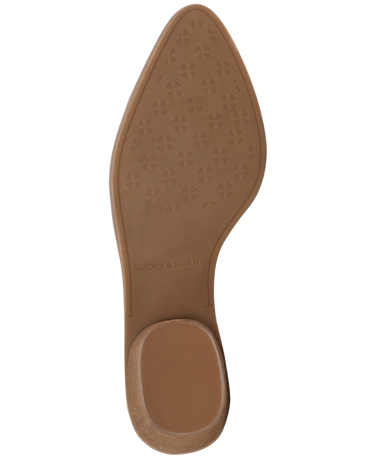 Lucky Brand Women's Minnsy Cutout Low-heel Shooties In Brown