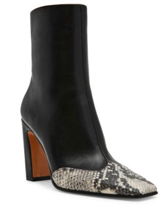 Steve Madden - Women's Lyle-A Snip-Toe Blade-Heel Dress Booties