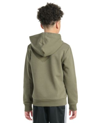 Big Boys 8-20 Long-Sleeve Essential Big Logo Fleece Pullover Hoodie	