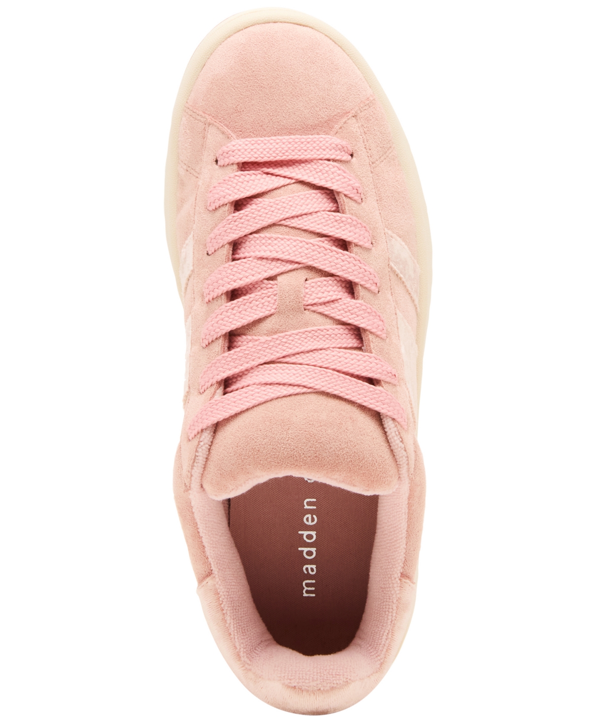 Madden Girl Nollie Lace-up Skate Sneakers In Pink