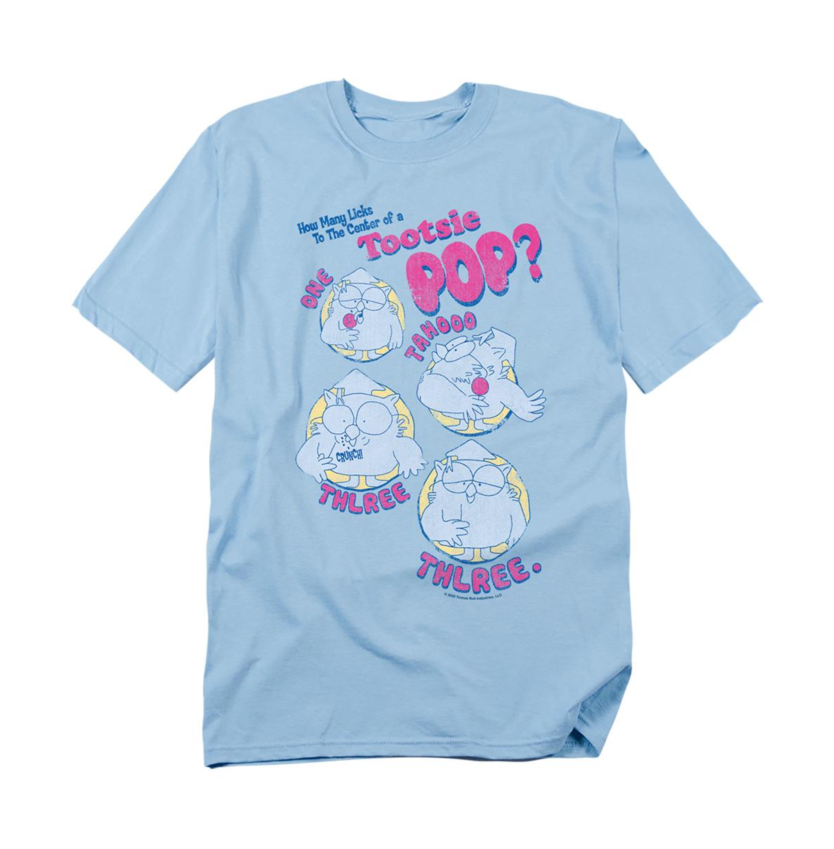 Logovision Men's Tootsie Roll Three T-Shirt