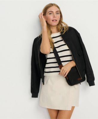 Women's Lightweight Denim Above the Knee Skort