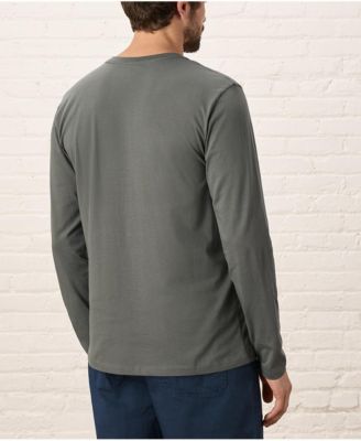 Men's Organic Cotton Softspun Long Sleeve Henley