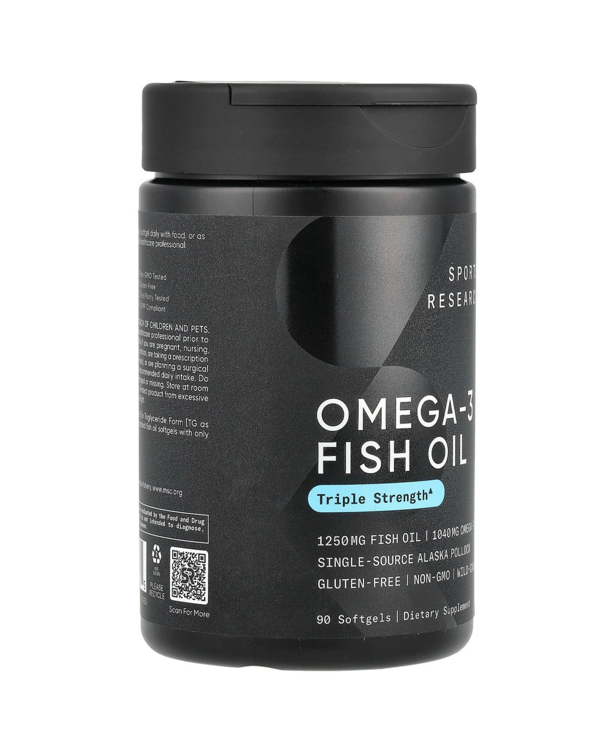 Sports Research Omega-3 Fish Oil Triple Strength