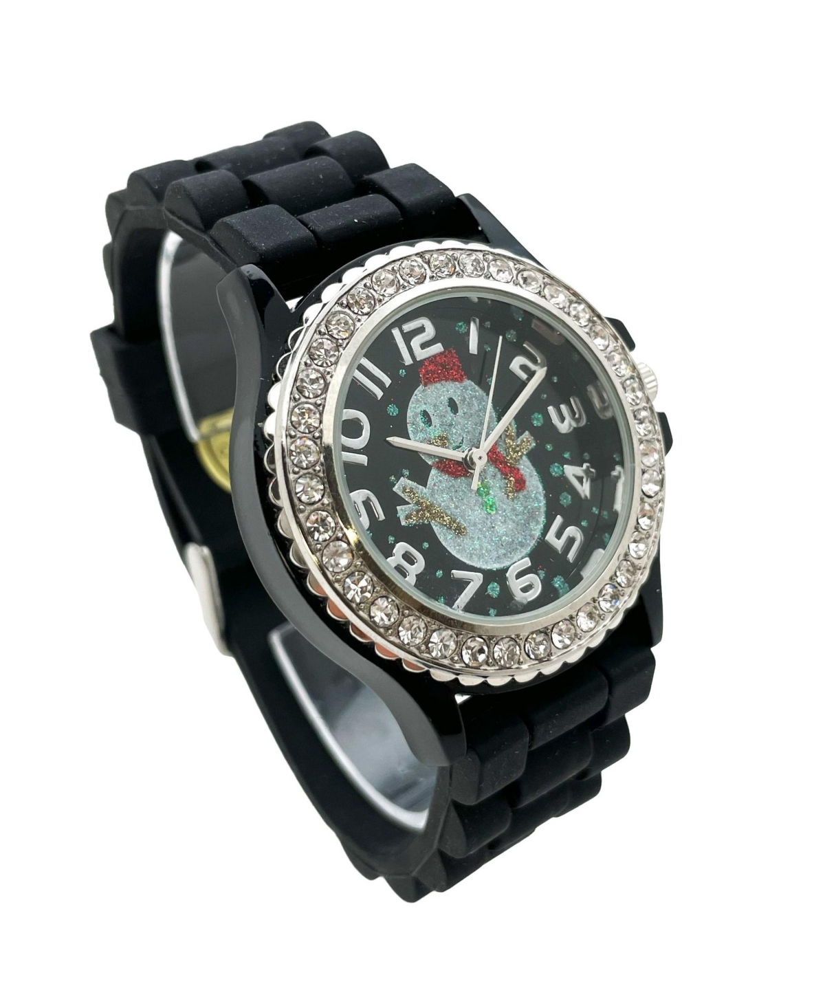 Olivia Pratt Merry Christmas Silicone Band Themed Women Watch