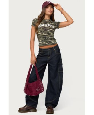 Women's Nika Camo Cowboys T Shirt