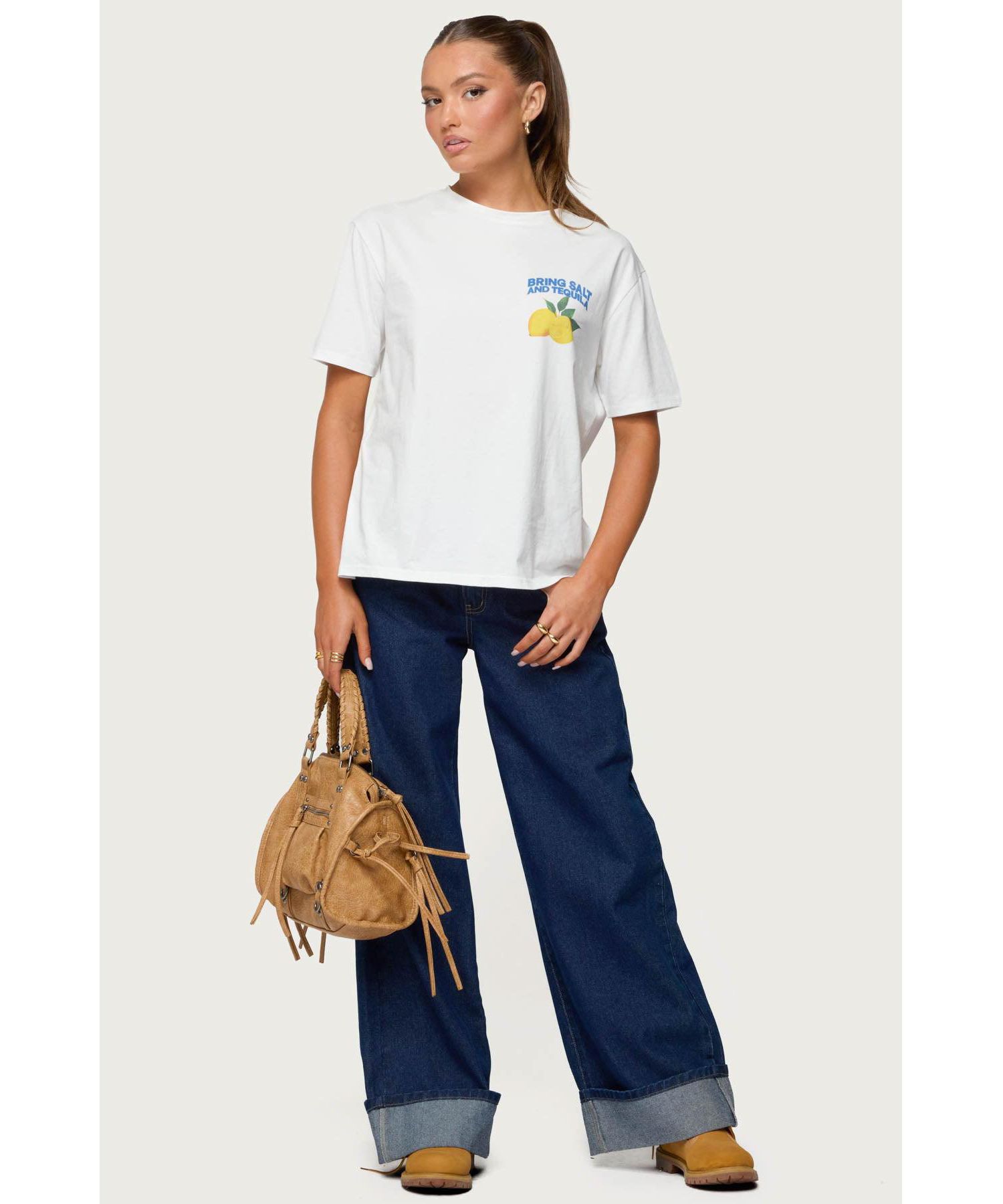 Women's Let'S Make Margs Oversized T Shirt