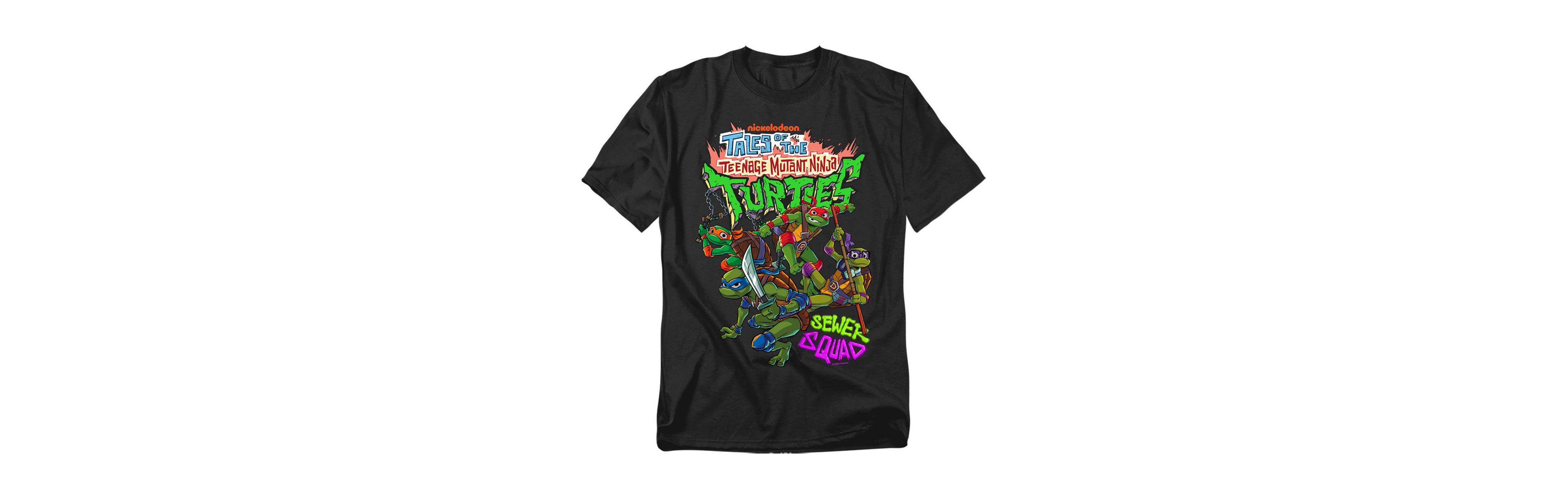 Logovision Men's Tales Of The Teenage Mutant Ninja Turtles Sewer Squad T-Shirt
