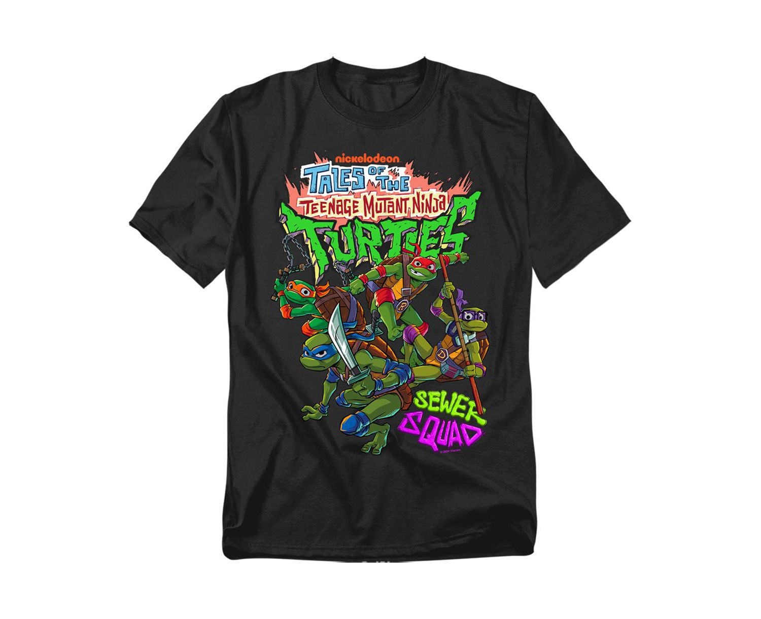 Men's Tales Of The Teenage Mutant Ninja Turtles Sewer Squad T-Shirt