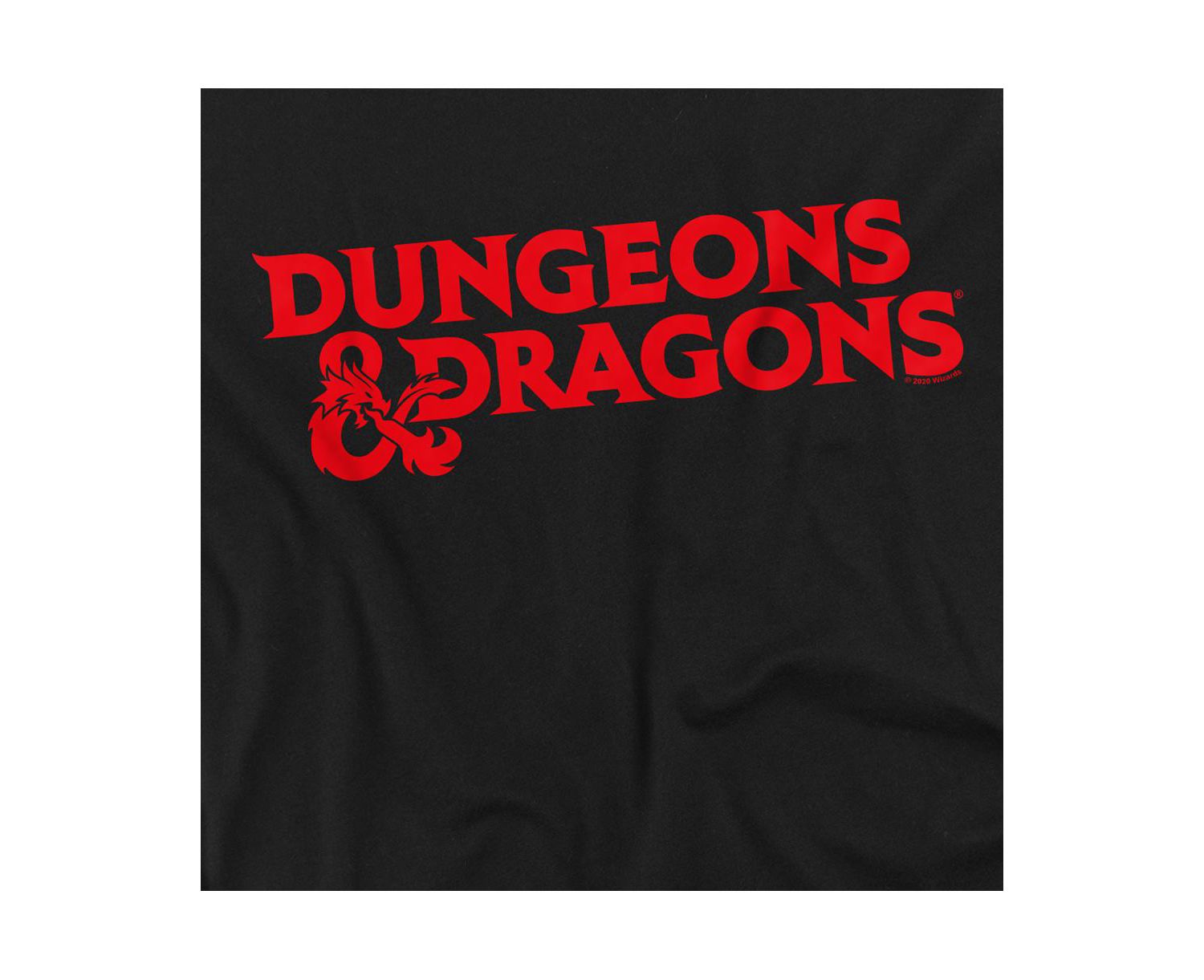 Big & Tall Dungeons Dragons Full Logo T-Shirt