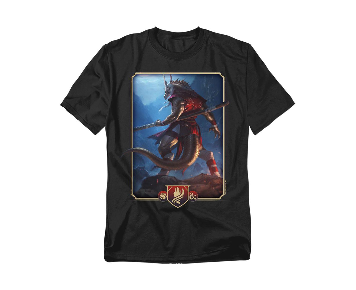 Men's Dungeons And Monk Key Art T-Shirt