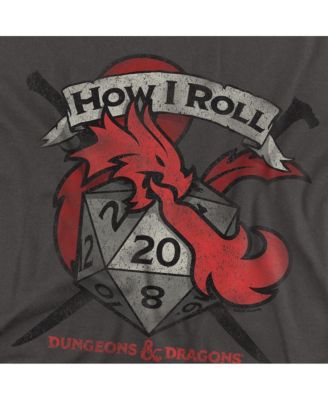 Men's Dungeons And Dragons How I Roll D And D T-Shirt
