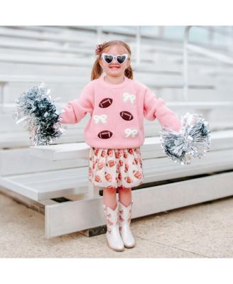 Little and Big Girls Football Cutie Tutu Skirt