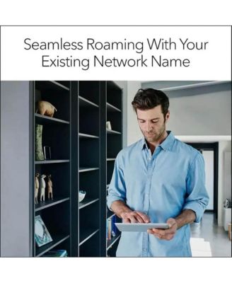 AX3000 Dual-Band Wi-Fi 6 Wall Plug Range Extender - White