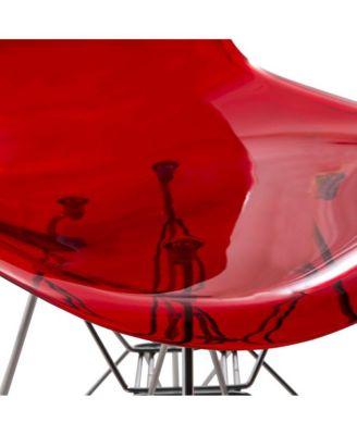 5-Piece Dining Set 35" Round Dining Table in Black Iron