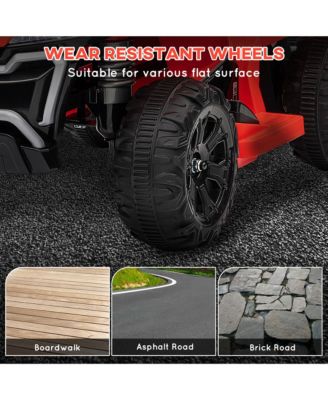 Kids ATV Quad, 6V Ride On Toy with Rechargeable Battery,