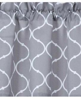 Trellis Lattice Rod Pocket Valance - 56 in. W x 18 in. L