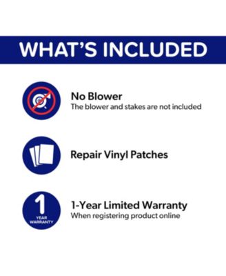 HeroKiddo Jelly Bean Castle Commercial Grade Inflatable Bounce House with Dual Lane Water Slide Combo (No Blower Included)