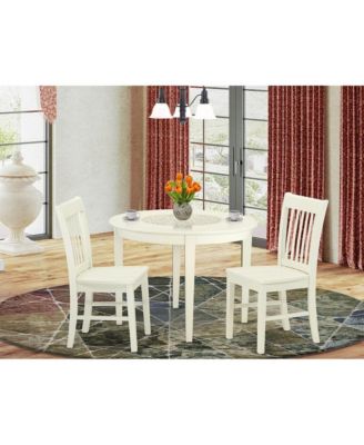 Dining Room Set Linen White