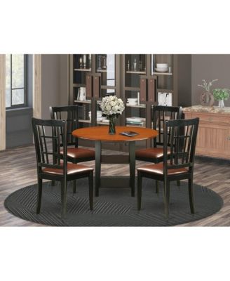 Dining Room Set Black & Cherry