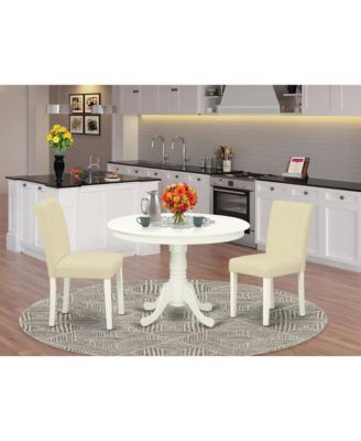 Dining Room Set Linen White