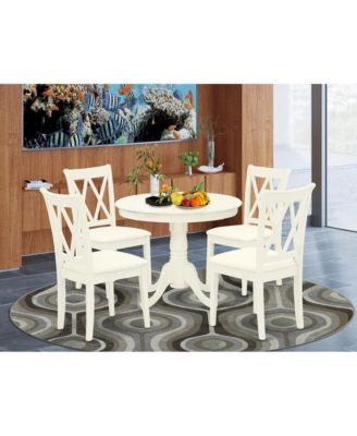 Dining Room Set Linen White