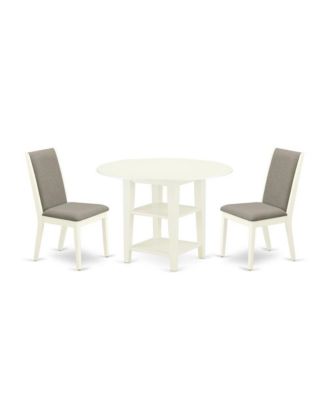 Dining Room Set Linen White