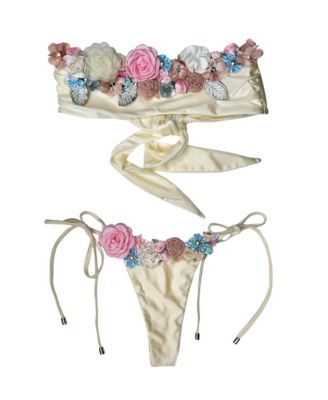 Women's Secret Garden Tie Side Tango Bikini Bottom