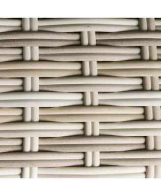 3 Piece Patio Furniture, Balcony Table & Chairs, Cushions,