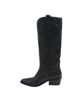 Women's Jolene Leather Cowboy Boots