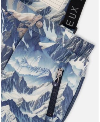 Boy Two-Piece Play Snowsuit Blue Mountains - Toddler|Child