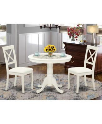 Dining Room Set Linen White